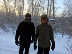 Zdrowotne spacery - o. Piotr i o. Antoni